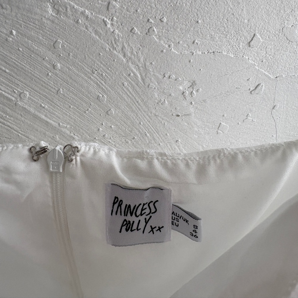 Princess Polly Lucius Mini Dress White - Picture 6 of 10